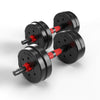 Set Mancuernas Fitmax 15 Kg PVC