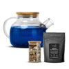Pack Tetera Bambú + Infusión Glitter + Recarga Colores
