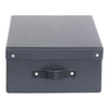 Caja Organizadora Bigso Box Alwin 27 x 34 cm Gris