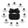 Pack Smartwatch Connect S03 Black + Audífono RM7 Lhotse