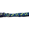 Collar Huesos Perro Xs Azul Mascan