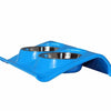 Plato Melamina Z Doble Azul Para Perro S Mascan