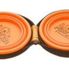 Plato Plegable Silicona Doble Naranjo Talla S Perro