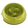 Plato Melamina Anti-ahogo Talla M Verde Perro Mascan