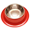 Plato Melamina Anti-hormigas Rojo Talla M Perro Mascan