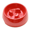 Plato Melamina Anti-ahogo Talla L Rojo Perro Mascan