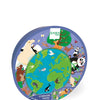 Puzzle 45Pcs Con Forma Mundo Scratch Europe
