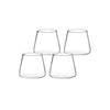 Pack 4 Vasos de Vidrio Estilo Japonés 320 ml Simplit
