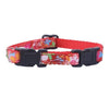 Collar Doble Seguridad Rojo Para Gato Mascan