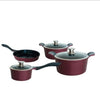 Batería De Cocina 9 Piezas Berries Kitchenware
