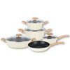 Pack Batería Savannah 9 Pz+Set 12 Utensilios Negro Simplit