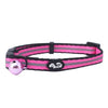 Collar Reflectante Fucsia Para Gato Mascan