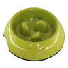 Plato Melamina Anti-ahogo Talla S Verde Perro Mascan