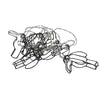 Guirnalda Ledzone Tucan 10 Luces Led 1,65 Mts Pilas
