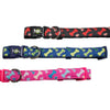 Collar Huesos Perro M Azul Mascan